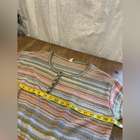 📍 DAILY PRACTICE Anthropologie multicoloured knit size S - Picture 4 of 10